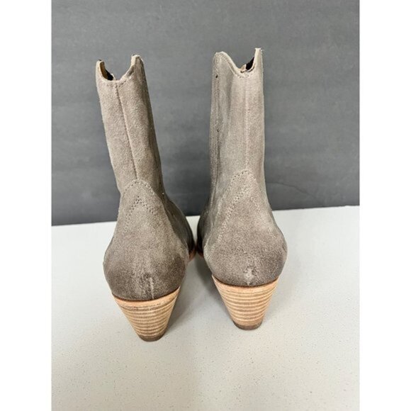 NWOB FREE PEOPLE New Frontier taupe Chelsea boots size 39 - Picture 4 of 10